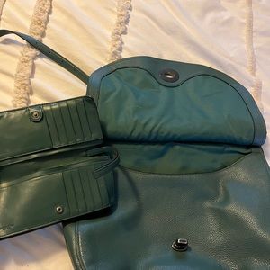 Coach purse and wallet